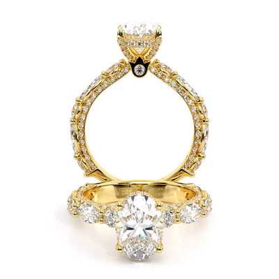 Verragio Pave Oval Engagement Ring