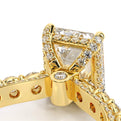 Couture-0489EM25-14K Yellow Gold Emerald