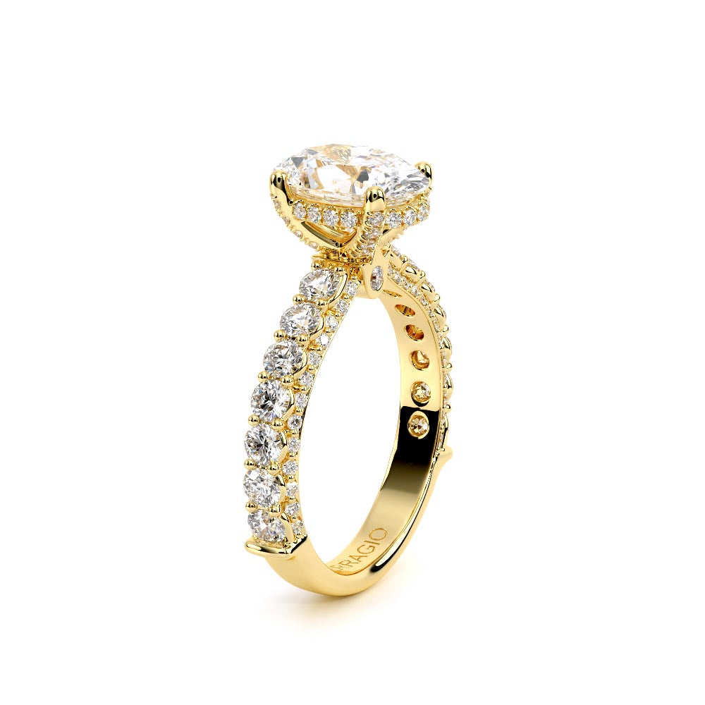 Couture-0489OV25-18K Yellow Gold Oval