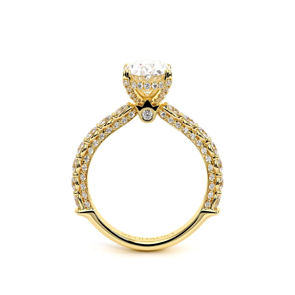 Couture-0489OV25-18K Yellow Gold Oval