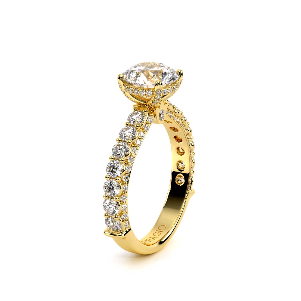Verragio Pave Round Engagement Ring