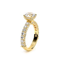 Couture-0489R25-14K Yellow Gold Round
