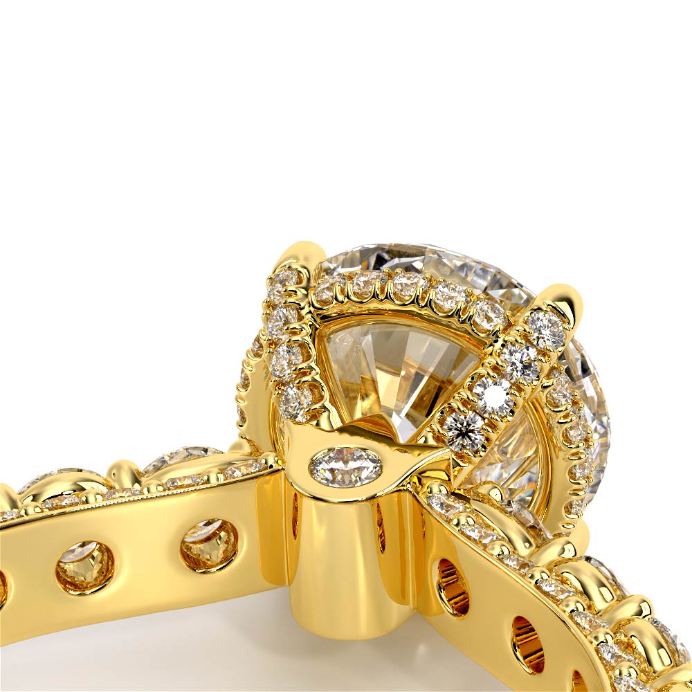 Verragio Pave Round Engagement Ring