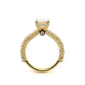 Verragio Pave Oval Engagement Ring