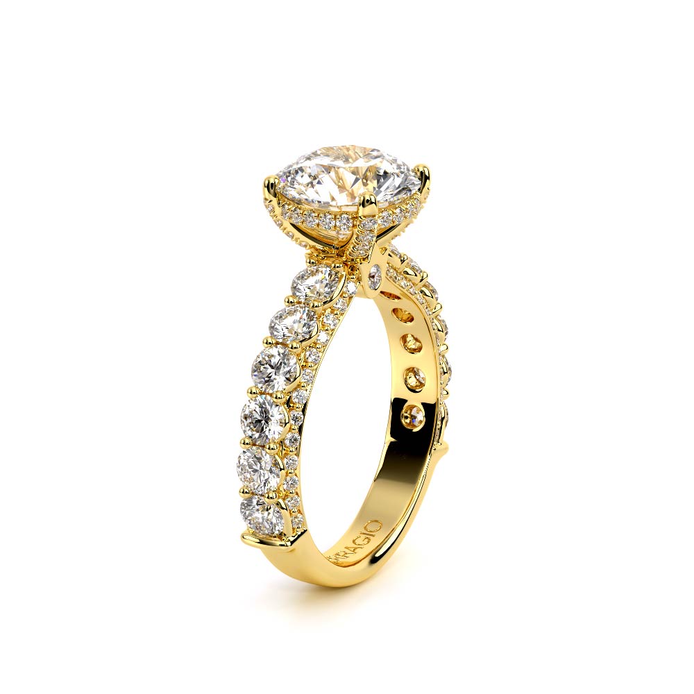 Verragio Pave Round Engagement Ring