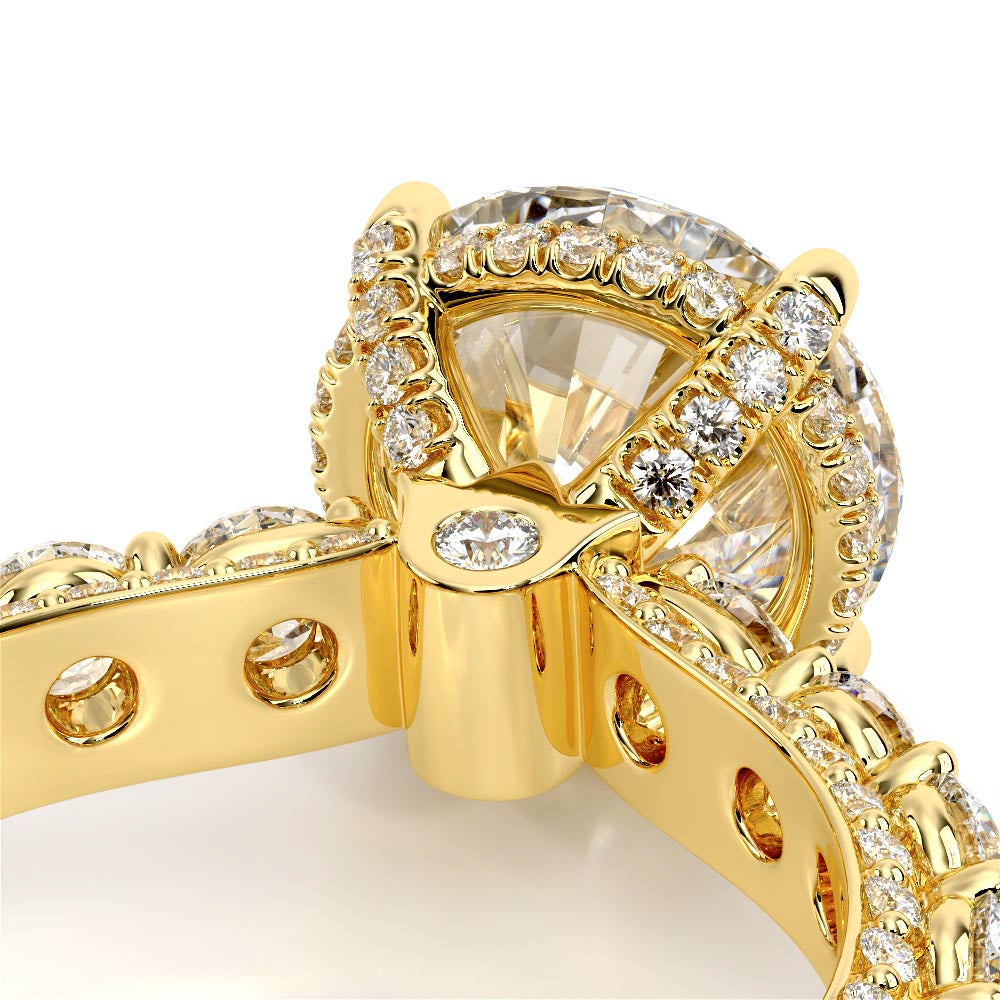 Couture-0489R30-14K Yellow Gold Round