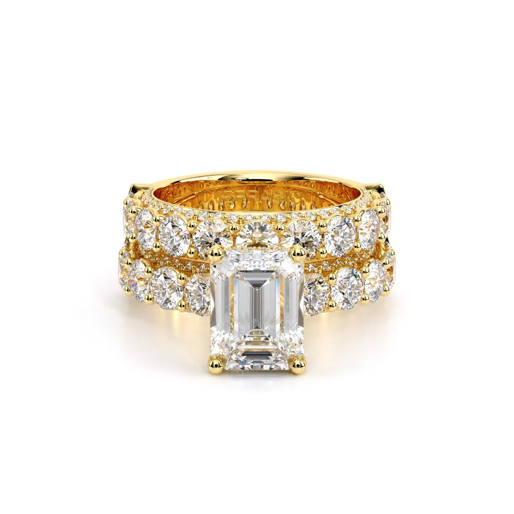 Couture-0489EM34-14K Yellow Gold Emerald