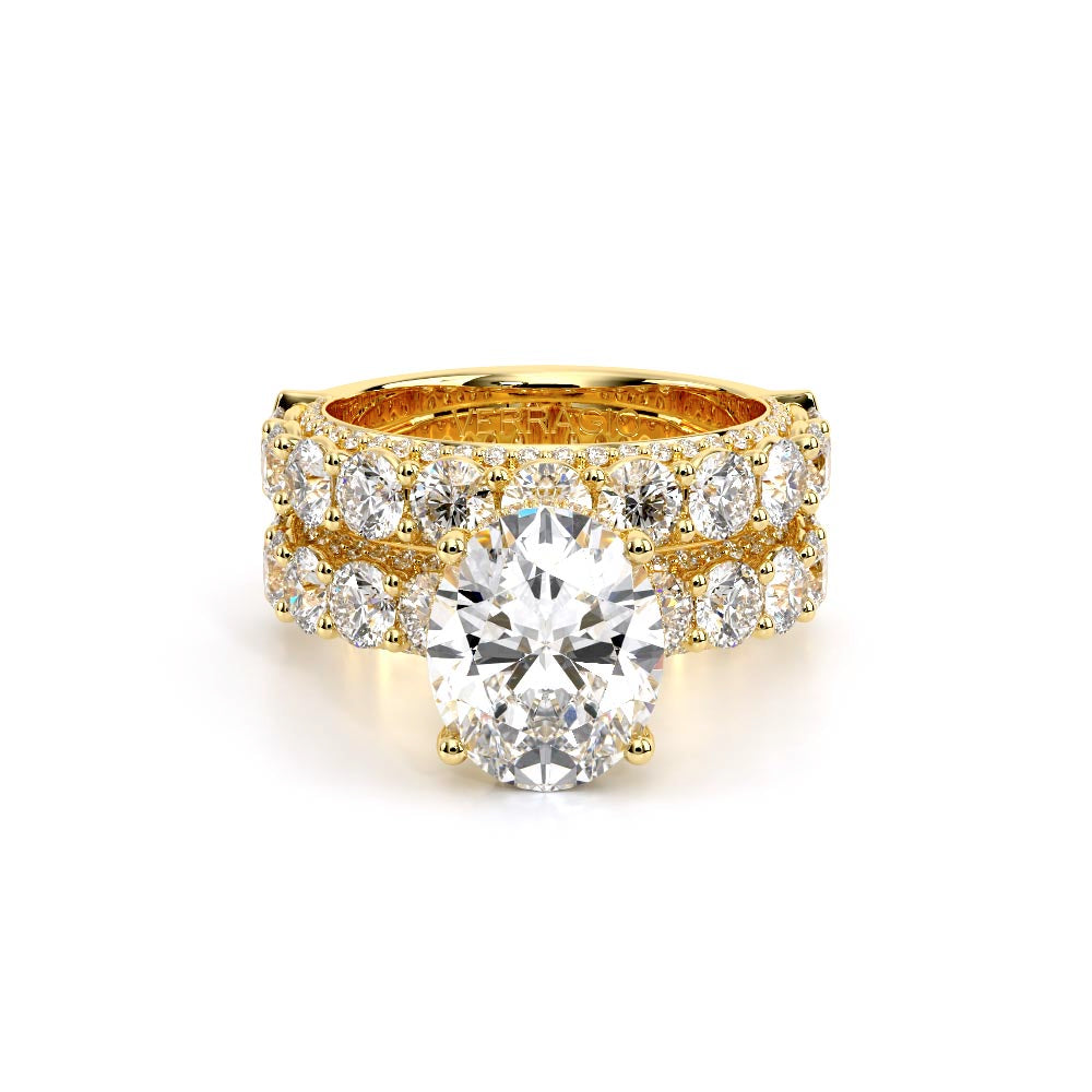 Couture-0489OV34-14K Yellow Gold Oval