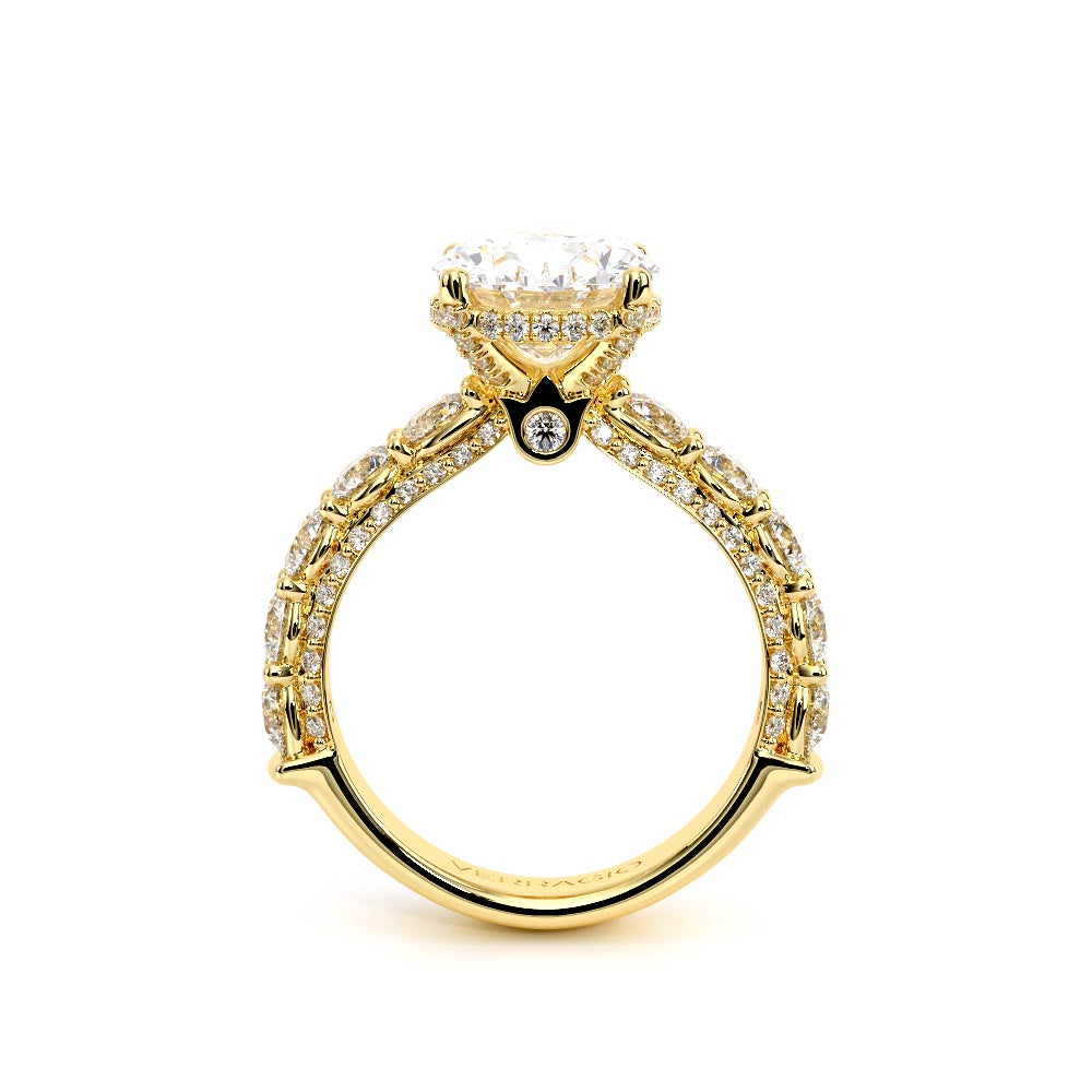 Couture-0489OV34-14K Yellow Gold Oval