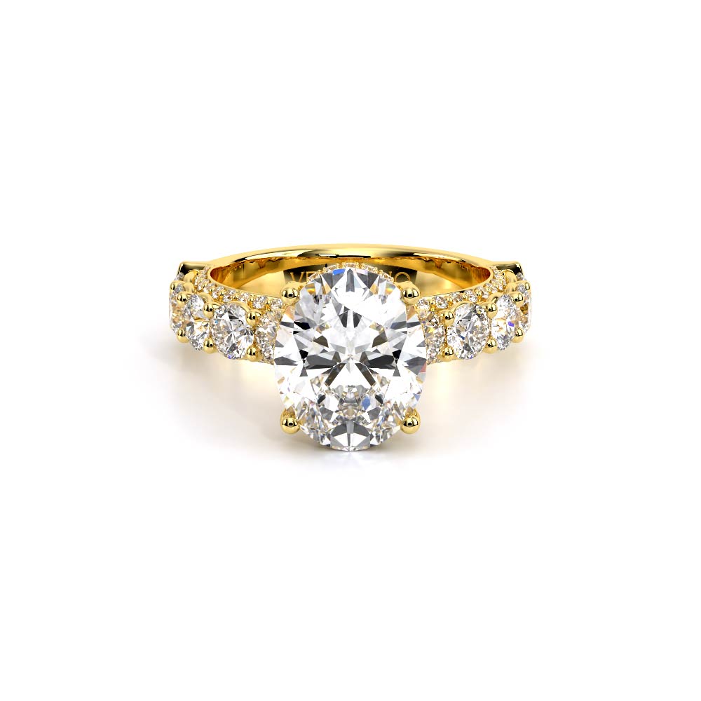 Verragio Pave Oval Engagement Ring