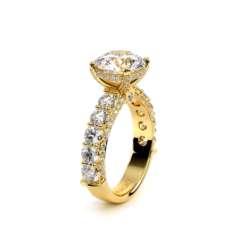 Verragio Pave Round Engagement Ring