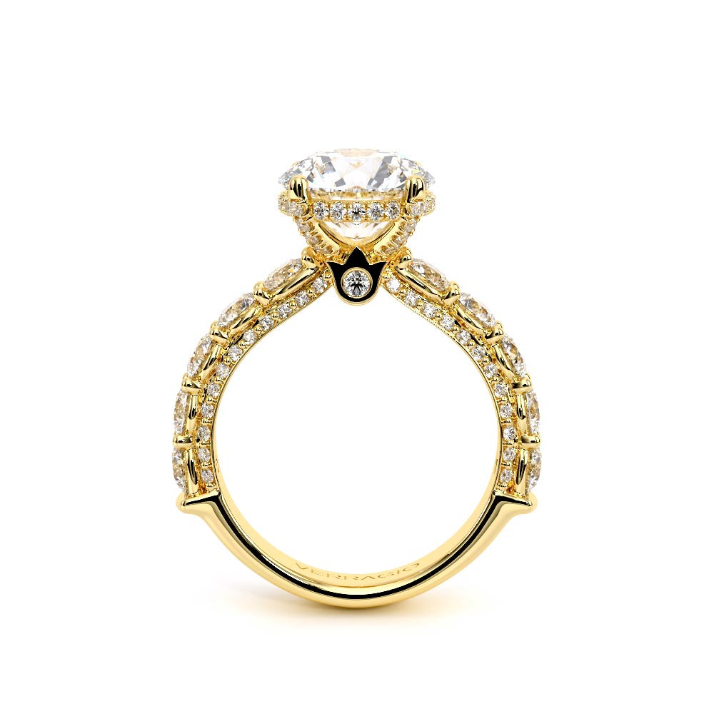 Couture-0489R34-14K Yellow Gold Round