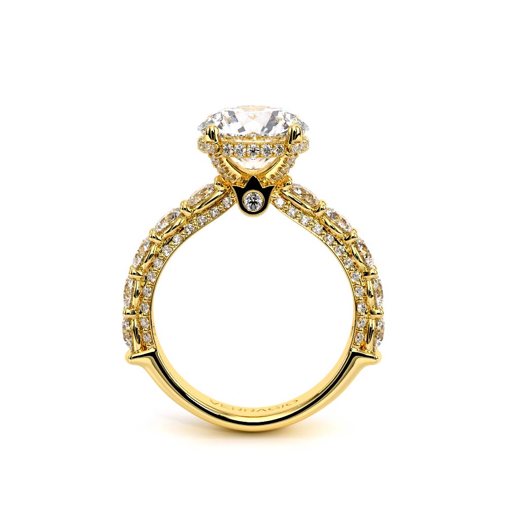 Verragio Pave Round Engagement Ring