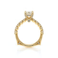 Vanguard-2201EM-18K Yellow Gold Emerald