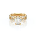 Vanguard-2201EM-18K Yellow Gold Emerald