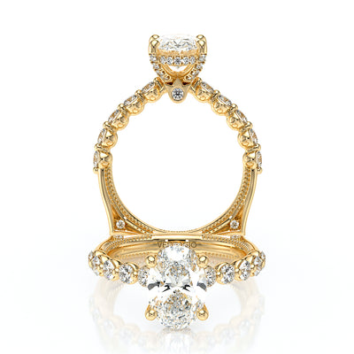 Verragio Halo Oval Engagement Ring