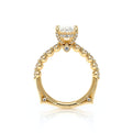 Vanguard-2201OV-18K Yellow Gold Oval
