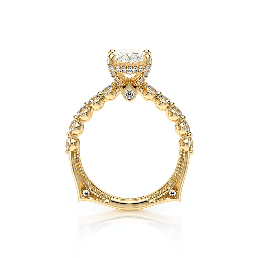 Vanguard-2201OV-18K Yellow Gold Oval