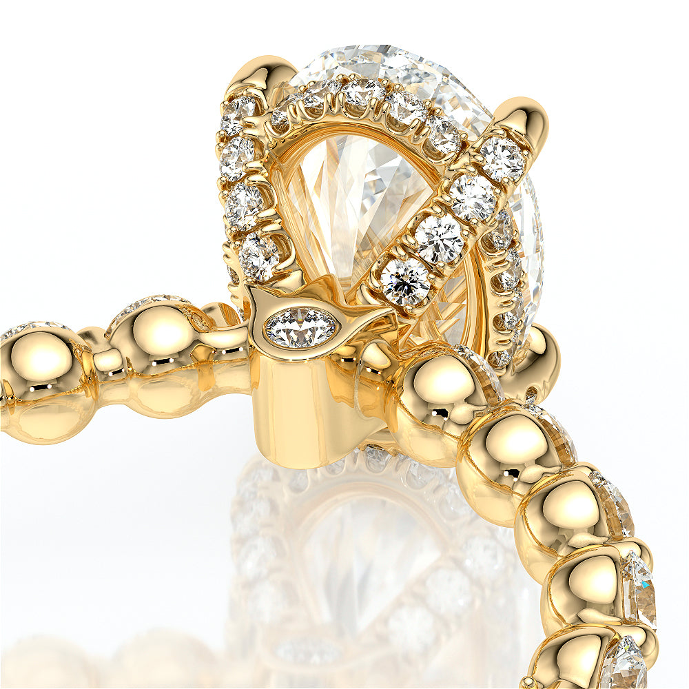 Vanguard-2201OV-18K Yellow Gold Oval