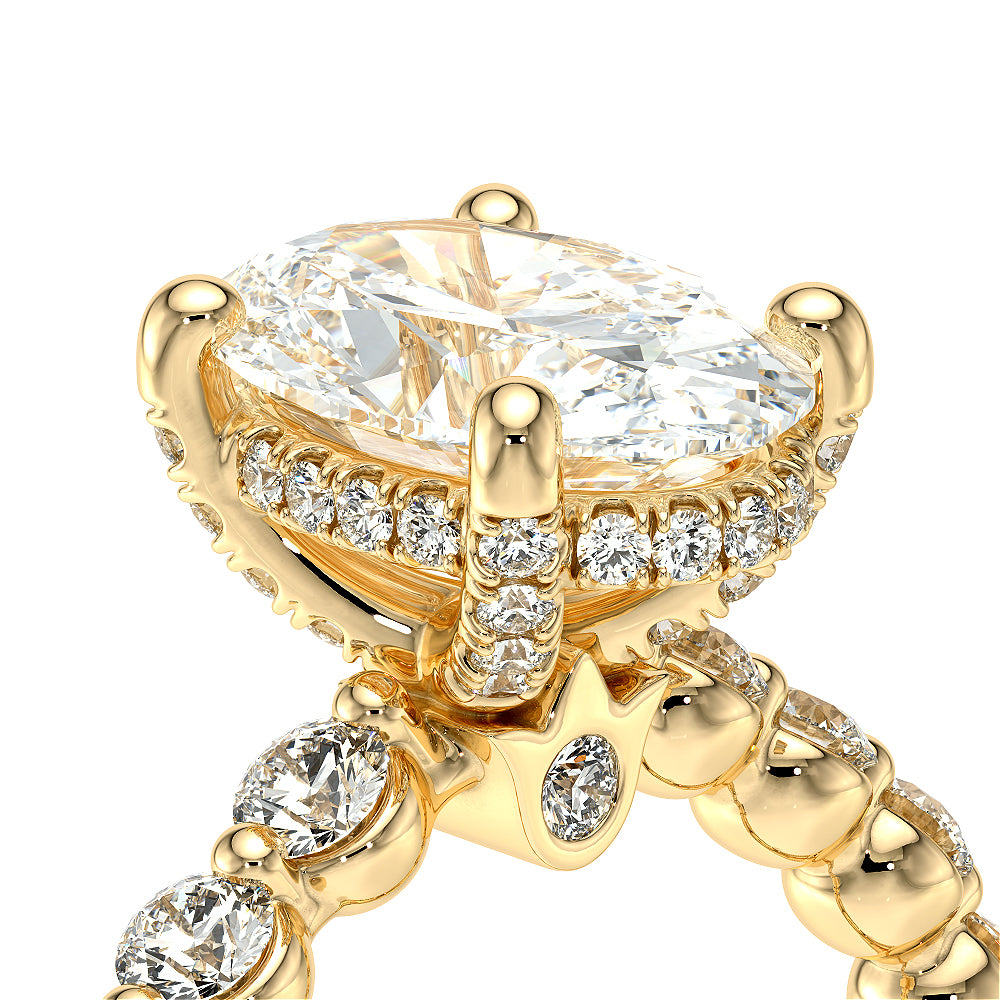 Vanguard-2201OV-18K Yellow Gold Oval