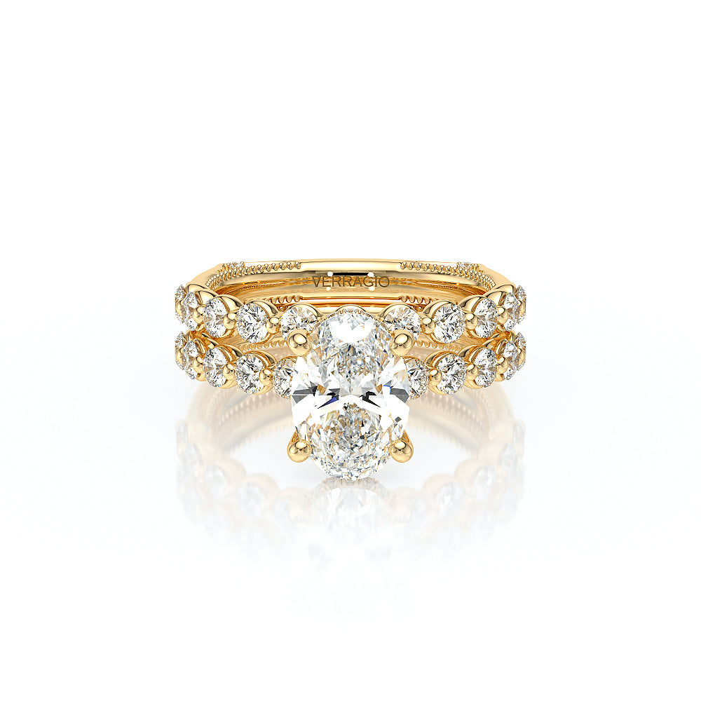 Vanguard-2201OV-14K Yellow Gold Oval