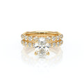 Vanguard-2201OV-18K Yellow Gold Oval