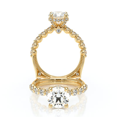 Verragio Halo Round Engagement Ring