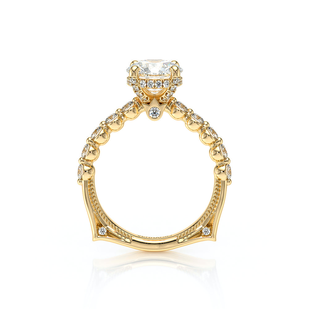 Vanguard-2201R-14K Yellow Gold Round