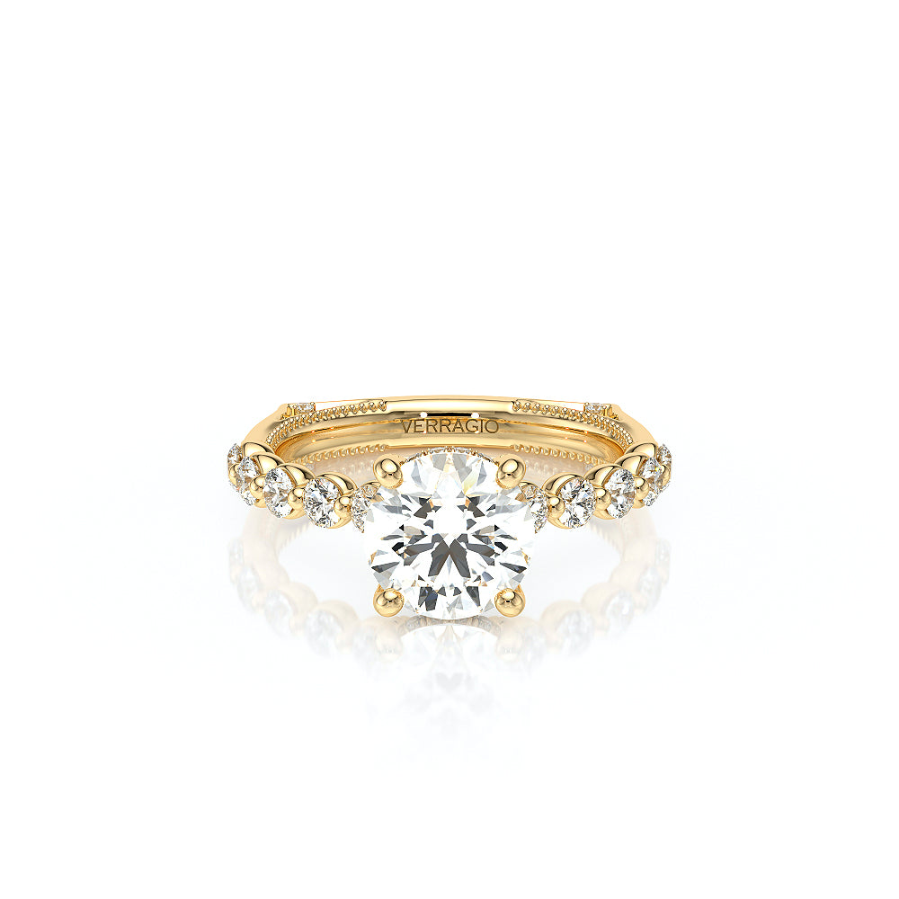 Verragio Halo Round Engagement Ring