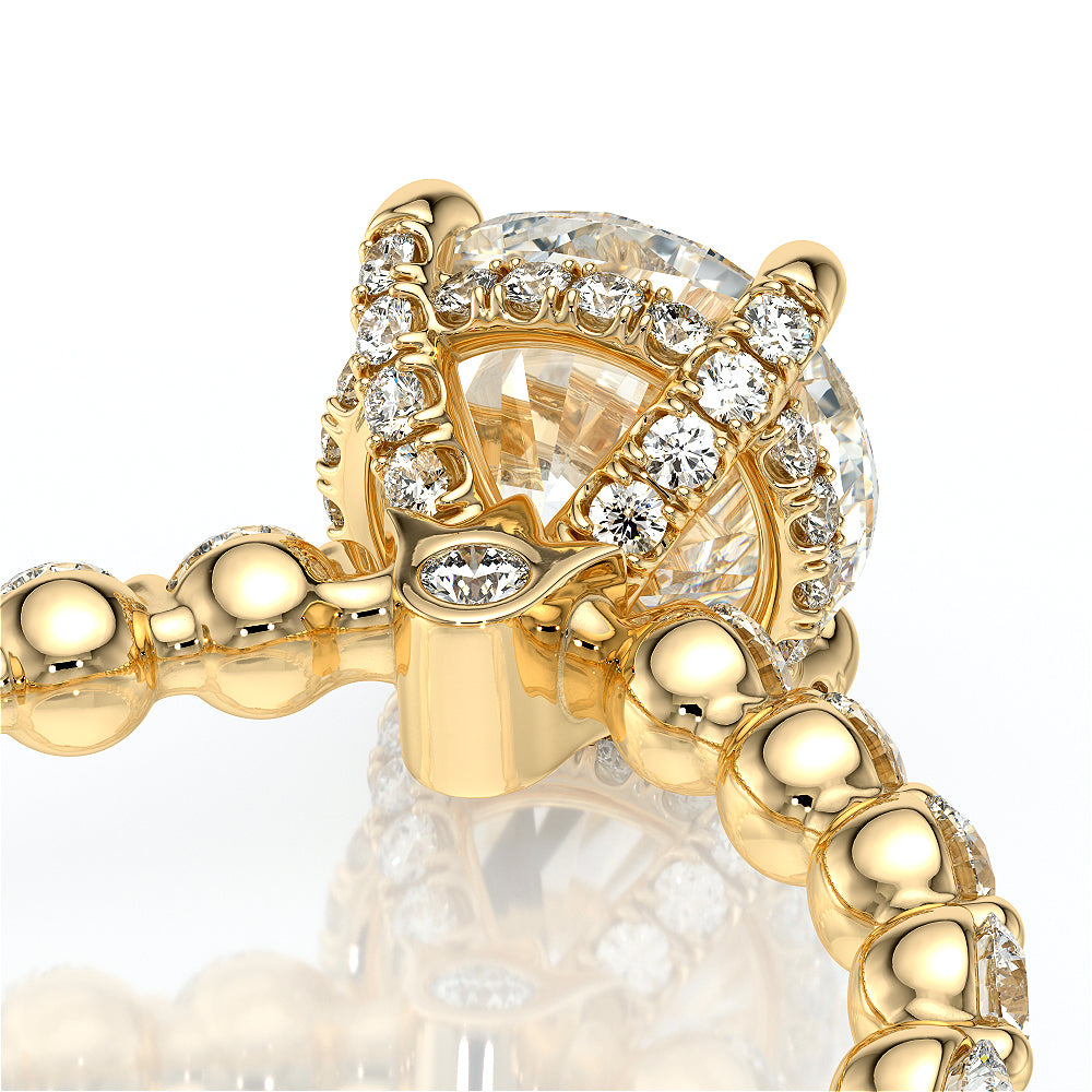 Vanguard-2201R-18K Yellow Gold Round