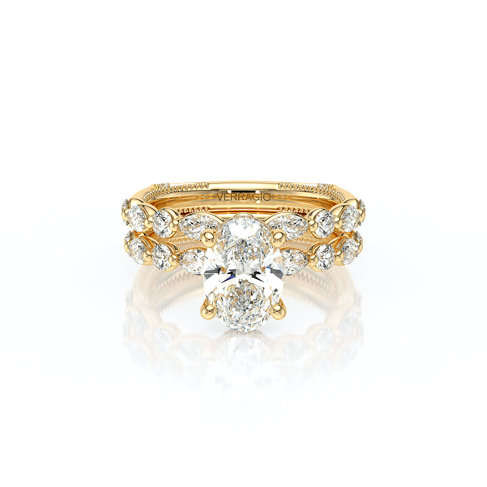 Vanguard-2202OV-14K Yellow Gold Oval
