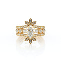 Vanguard-2202PS-14K Yellow Gold Pear