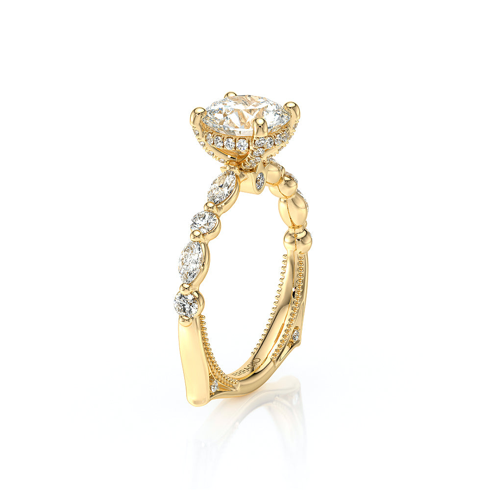 Vanguard-2202R-18K Yellow Gold Round