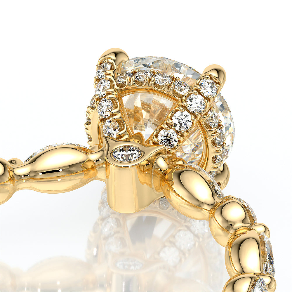 Verragio Halo Round Engagement Ring