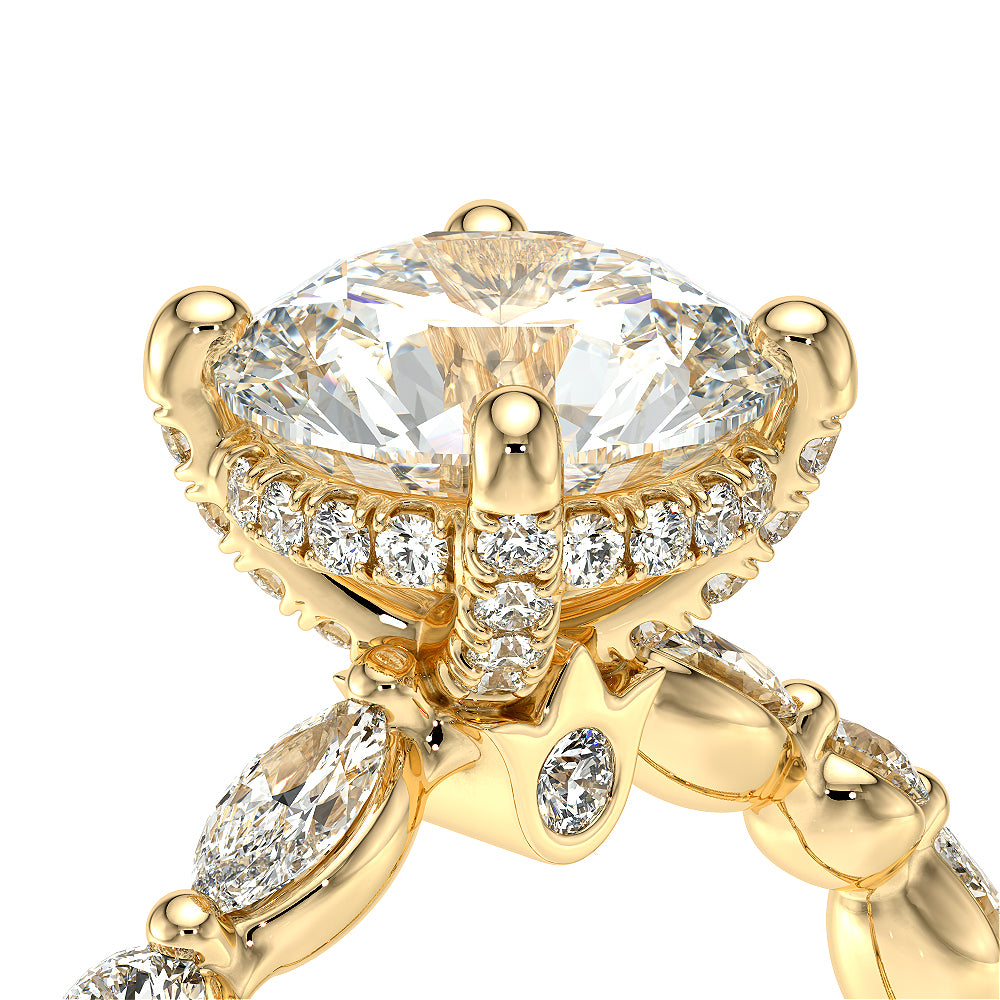 Vanguard-2202R-18K Yellow Gold Round