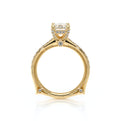 Vanguard-2203EM-14K Yellow Gold Emerald
