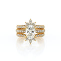 Vanguard-2203OV-14K Yellow Gold Oval