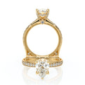 Verragio Halo Pear Engagement Ring