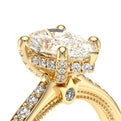 Vanguard-2203PS-18K Yellow Gold Pear