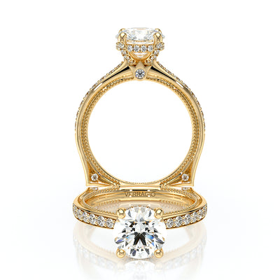 Verragio Halo Round Engagement Ring