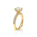 Vanguard-2203R-14K Yellow Gold Round