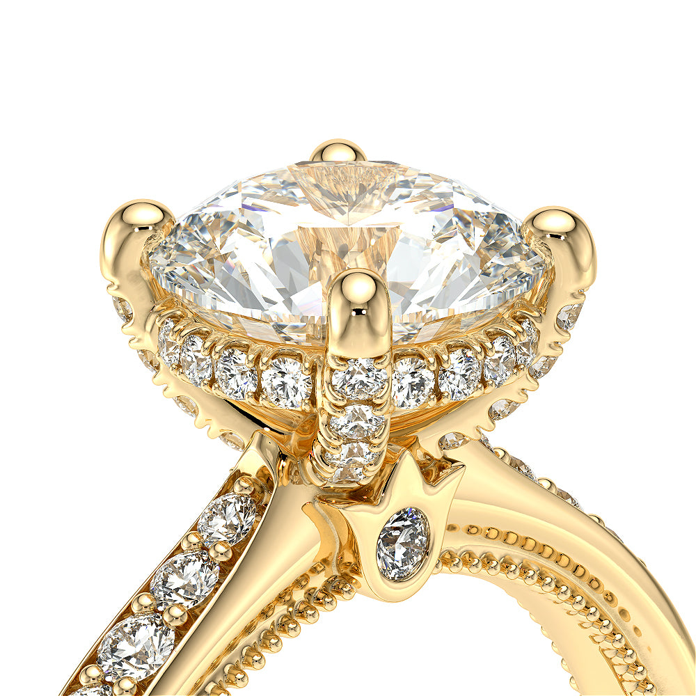 Vanguard-2203R-14K Yellow Gold Round