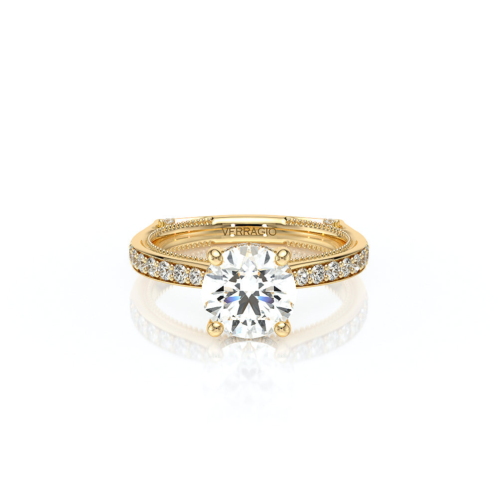 Vanguard-2203R-18K Yellow Gold Round