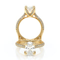 Verragio Halo Oval Engagement Ring
