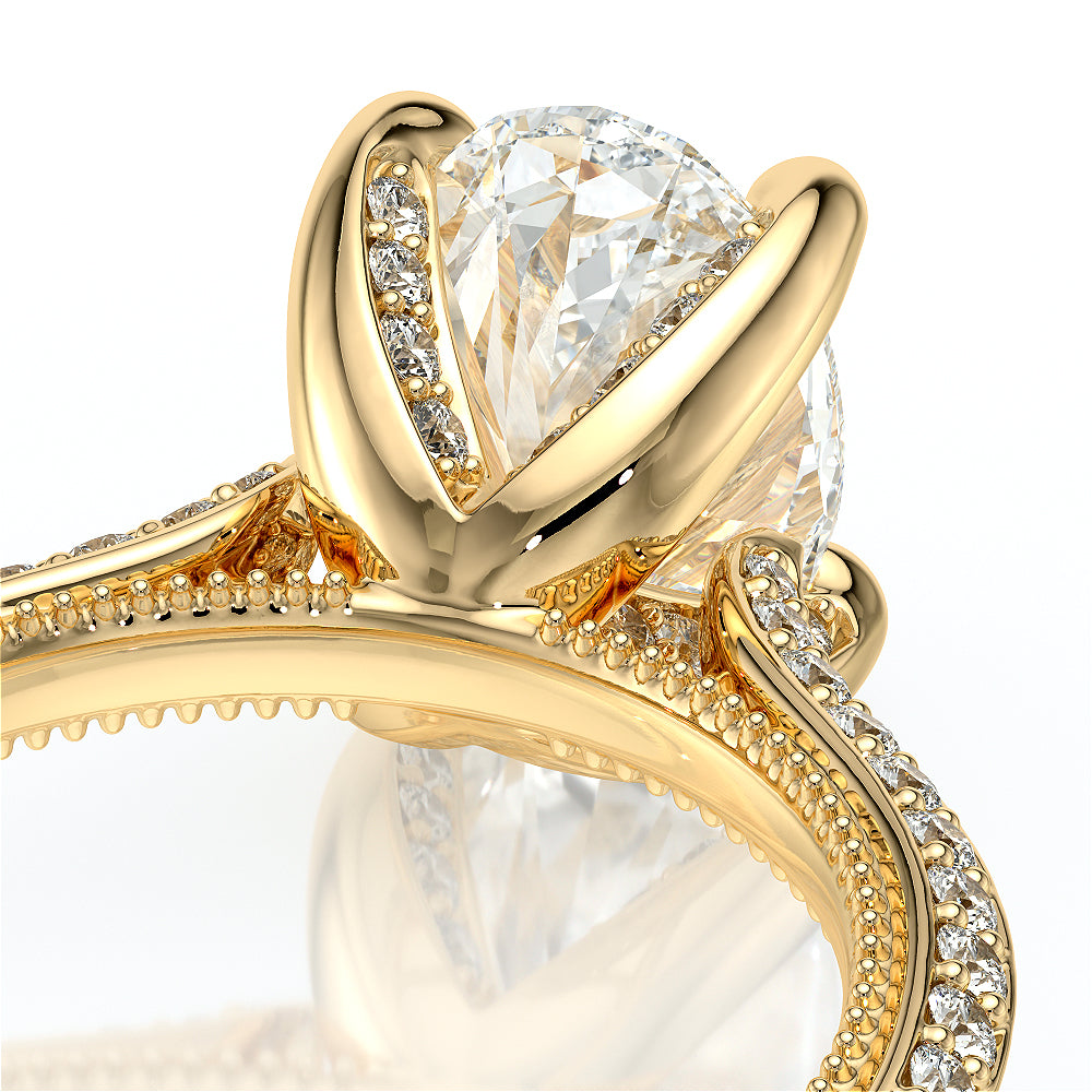 Vanguard-2204OV-14K Yellow Gold Oval