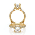 Verragio Halo Princess Engagement Ring