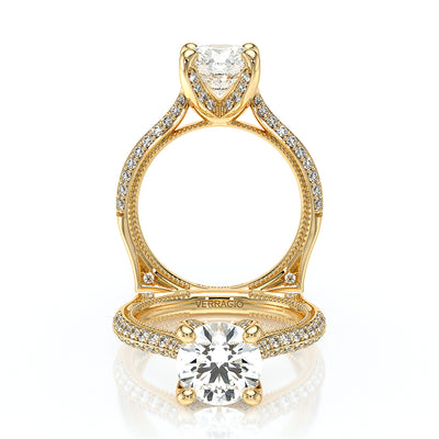 Verragio Halo Round Engagement Ring