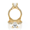 Verragio Halo Round Engagement Ring