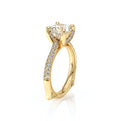 Vanguard-2204R-18K Yellow Gold Round
