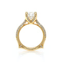 Vanguard-2204R-14K Yellow Gold Round